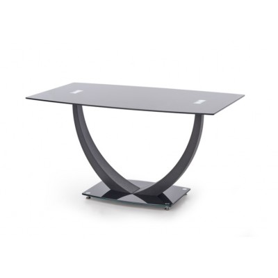 Стол обеденный HALMAR ANTON черный 140/80